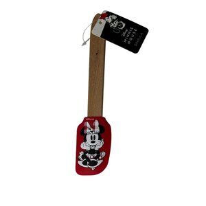 Disney Minnie Mouse Silicone Spatula Red Baking Utensil